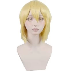 Gold 35cm Ulysses: Jeanne D'Arc And The Alchemist Knight Jeanne D'Arc Cosplay Wig