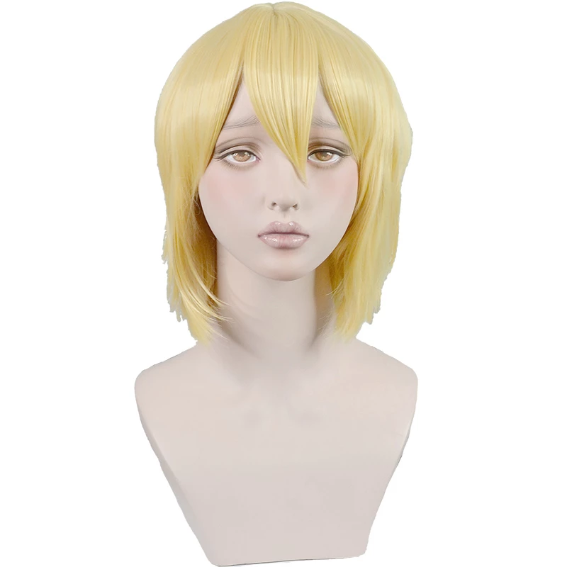 Gold 35cm Ulysses: Jeanne D'Arc And The Alchemist Knight Jeanne D'Arc Cosplay Wig 3 Gold 35cm Ulysses: Jeanne D'Arc And The Alchemist Knight Jeanne D'Arc Cosplay Wig