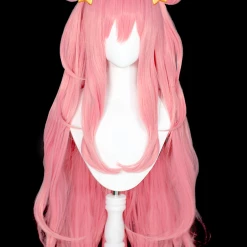 Pink 100cm Princess Connect! Re:Dive Hatsune Kashiwazaki Cosplay Wig