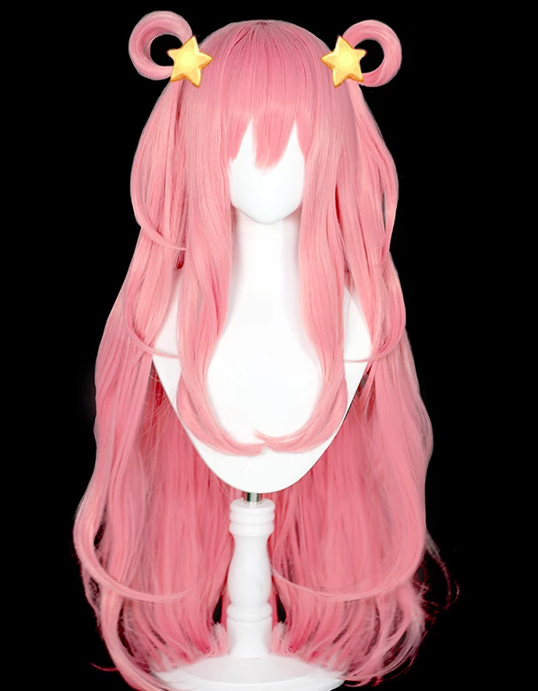 Pink 100cm Princess Connect! Re:Dive Hatsune Kashiwazaki Cosplay Wig 4 Pink 100cm Princess Connect! Re:Dive Hatsune Kashiwazaki Cosplay Wig - Image 2