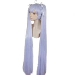 Blue 100cm Assault Lily Bouquet Miriam Hildegard V. Gropius Cosplay Wig
