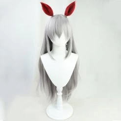 Silver 85cm Uma Musume Pretty Derby Tamamo Cross Cosplay Wig