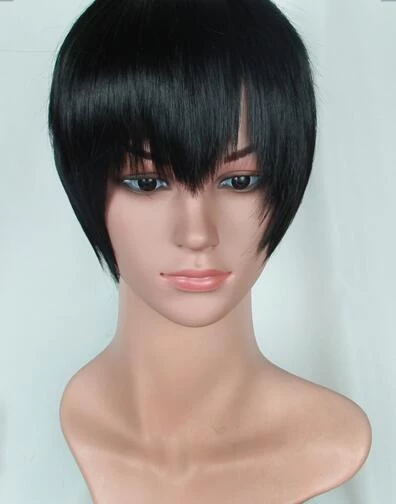 Black 30cm Yuri!!! On Ice Phichit Chulanont Cosplay Wig 3 Black 30cm Yuri!!! On Ice Phichit Chulanont Cosplay Wig
