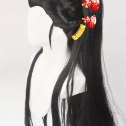 Black 100cm Demon Slayer: Kimetsu No Yaiba Daki Cosplay Wig 7 Black 100cm Demon Slayer: Kimetsu No Yaiba Daki Cosplay Wig -Cosplay Shopper Store COS 061 02 15