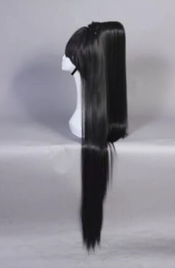 Black 120cm Bayonetta Cosplay Wig 4 Black 120cm Bayonetta Cosplay Wig - Image 2
