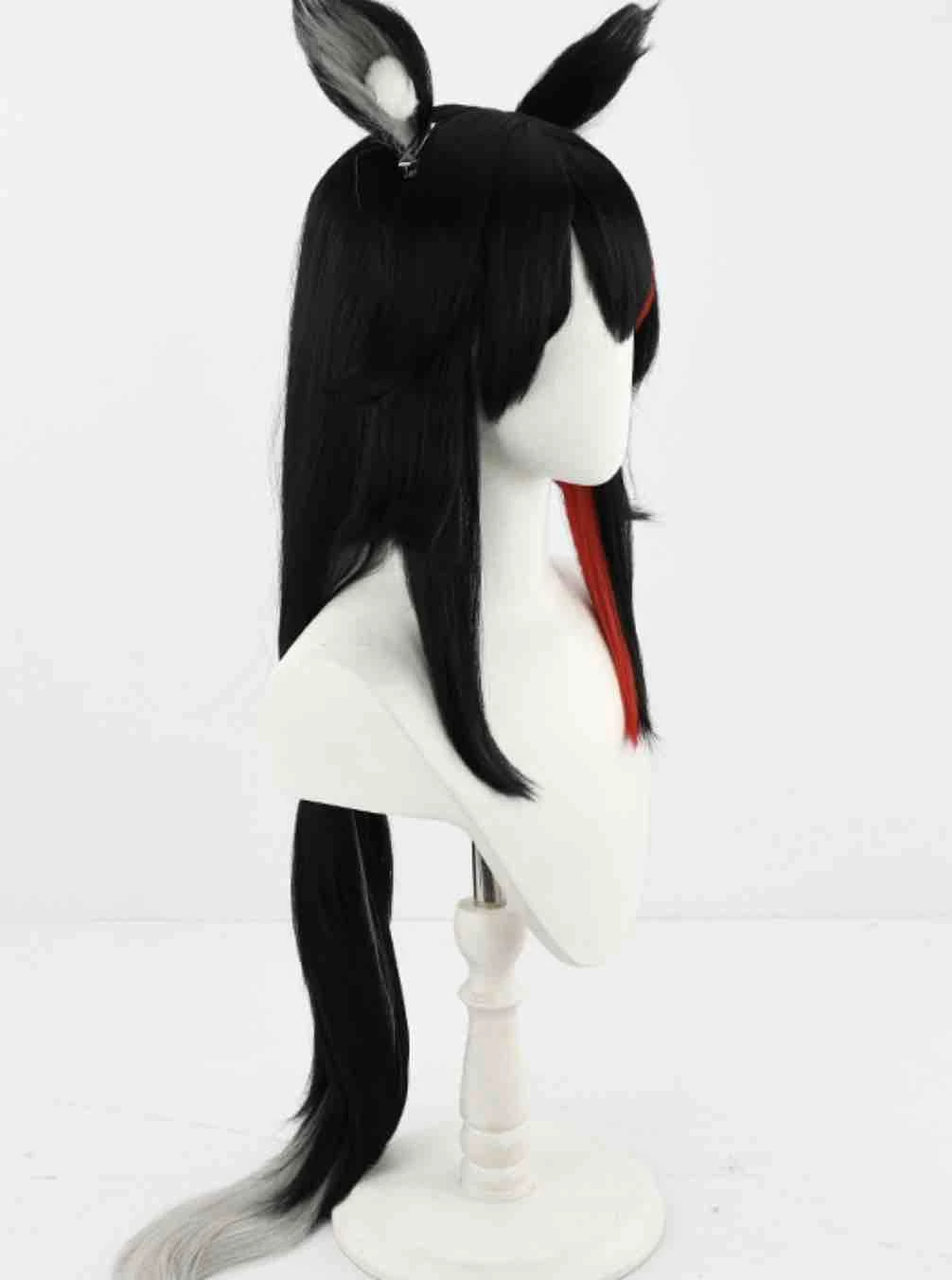 110cm Virtual YouTuber Ookami Mio Cosplay Wig 5 110cm Virtual YouTuber Ookami Mio Cosplay Wig - Image 3