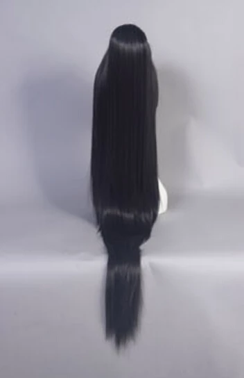 Black 120cm Bayonetta Cosplay Wig 5 Black 120cm Bayonetta Cosplay Wig - Image 3