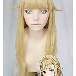 Blonde 70cm Princess Principal Princess Cosplay Wig