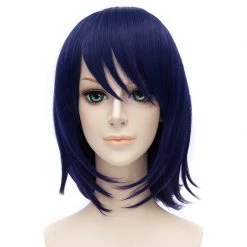 Bule 30cm Kantai Collection Tenryu Cosplay Wig