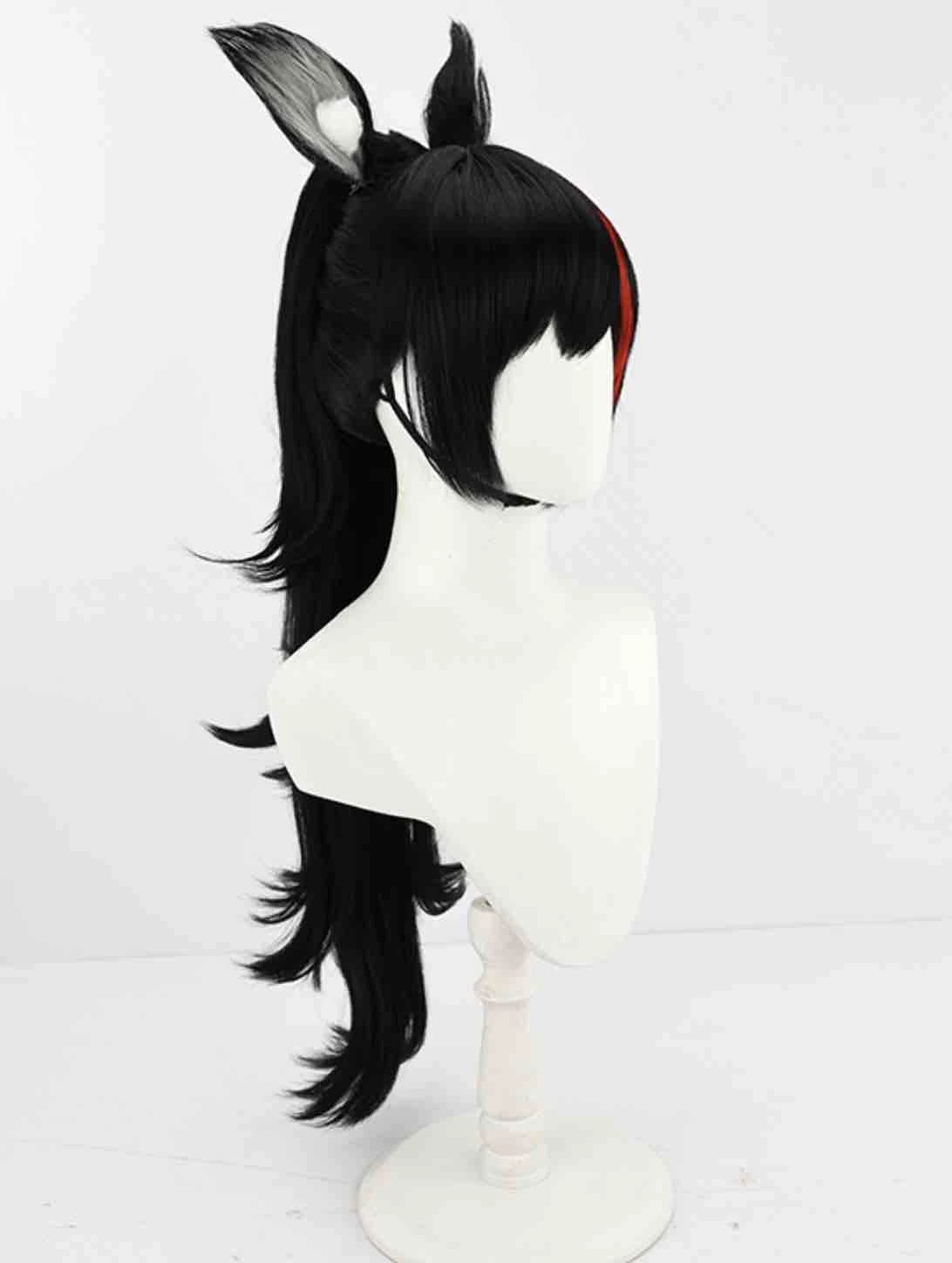 85cm Virtual YouTuber Ookami Mio Cosplay Wig 5 85cm Virtual YouTuber Ookami Mio Cosplay Wig - Image 3