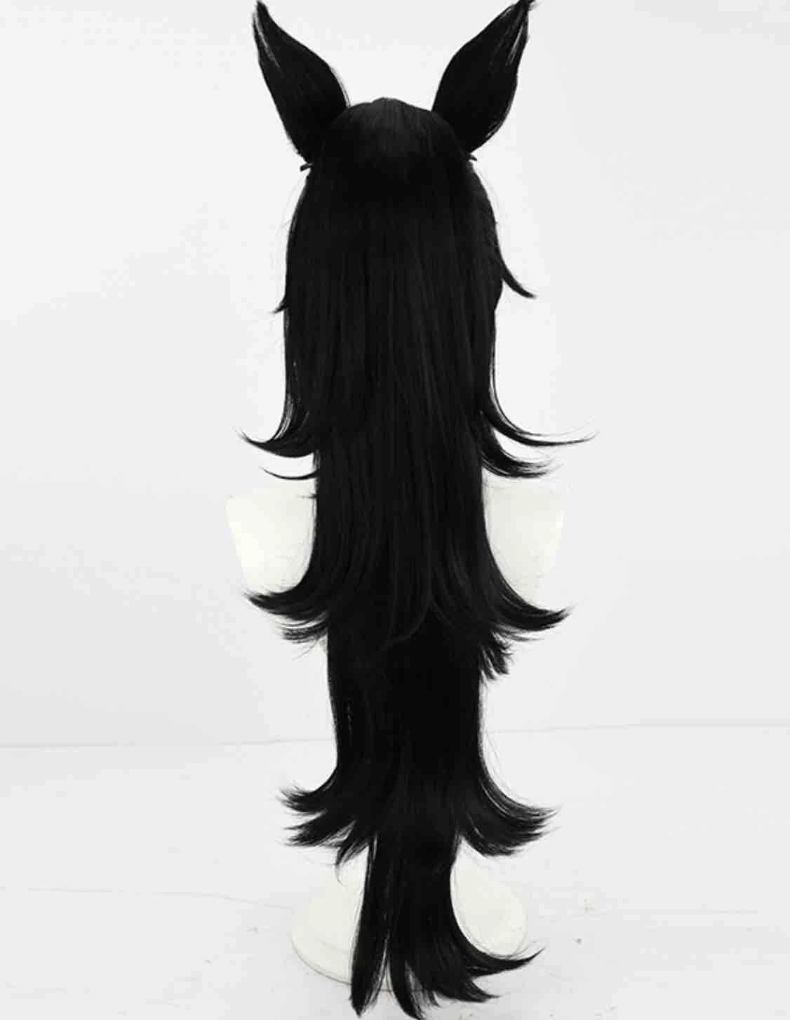 85cm Virtual YouTuber Ookami Mio Cosplay Wig 6 85cm Virtual YouTuber Ookami Mio Cosplay Wig - Image 4