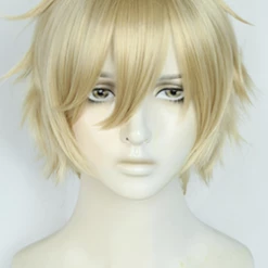 Blonde 35cm Ensemble Stars Season 2 Ra✽bits Tomoya Mashiro Cosplay Wig -Cosplay Shopper Store COS 063 01 105