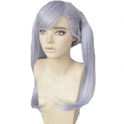 50cm Purple Black Clover Noelle Silva Cosplay Wig