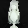 Silver 80cm Virtual YouTuber Murasaki Shion Cosplay Wig 2 Silver 80cm Virtual YouTuber Murasaki Shion Cosplay Wig -Cosplay Shopper Store COS 063 01 90