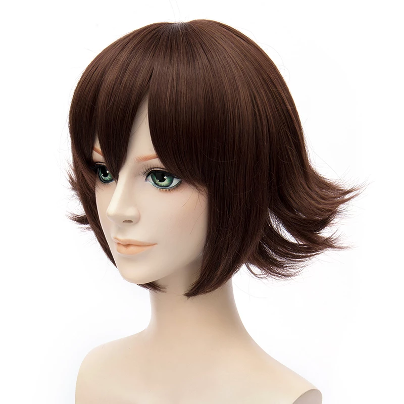 Brown 30cm Kantai Collection Mutsu Cosplay Wig 4 Brown 30cm Kantai Collection Mutsu Cosplay Wig - Image 2