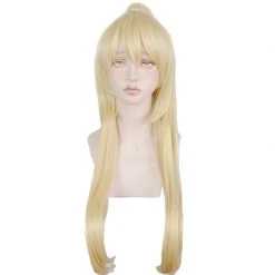 Gold 80cm Calamity Of A Zombie Girl Aru Zonbi Shojo No Sainan Alma V Cosplay Wig