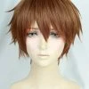 Brown 30cm Yuri!!! On Ice Guang Hong Ji Cosplay Wig -Cosplay Shopper Store COS 064 01 7