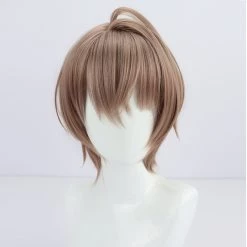 Brown 35cm Virtual YouTuber Kagami Hayato Cosplay Wig -Cosplay Shopper Store COS 065 01 100
