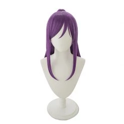 Purple 50cm BanG Dream! Hello, Happy World! Kaoru Seta Cosplay Wig