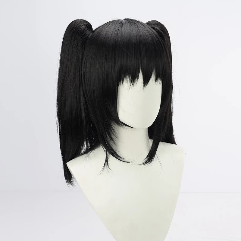 Black 40cm Utawarerumono: Mask Of Truth Nekone Cosplay Wig 5 Black 40cm Utawarerumono: Mask Of Truth Nekone Cosplay Wig - Image 3