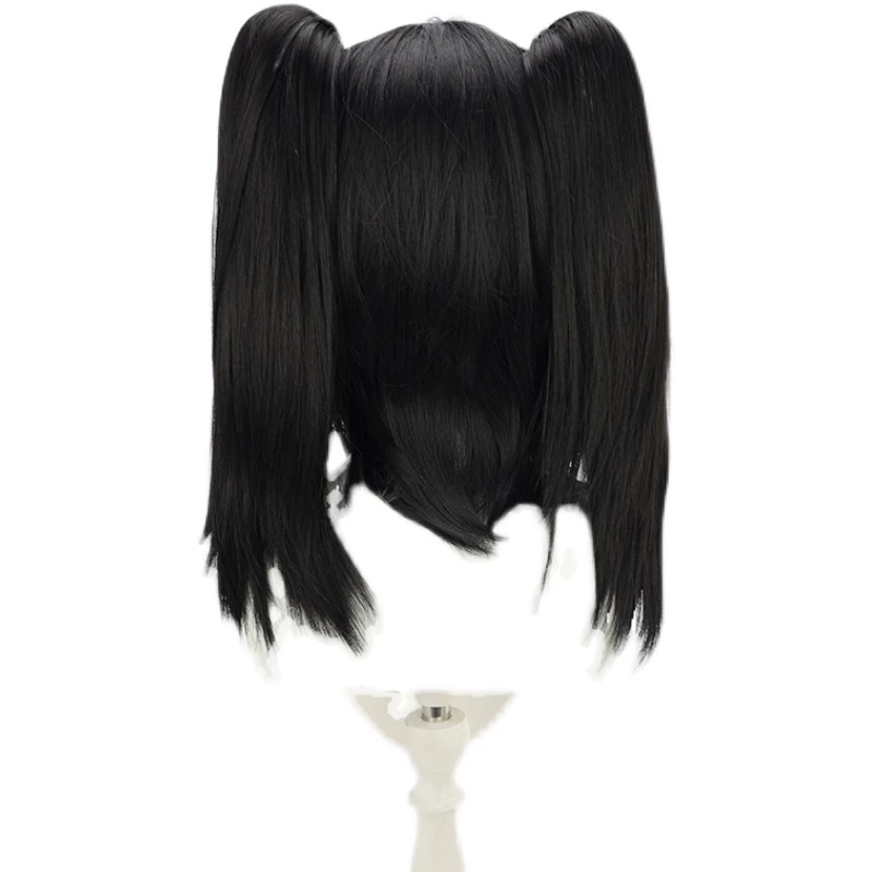 Black 40cm Utawarerumono: Mask Of Truth Nekone Cosplay Wig 6 Black 40cm Utawarerumono: Mask Of Truth Nekone Cosplay Wig - Image 4