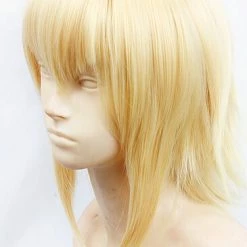40cm Gold BlazBlue Jin Kisaragi Cosplay Wig -Cosplay Shopper Store COS 066 03 1