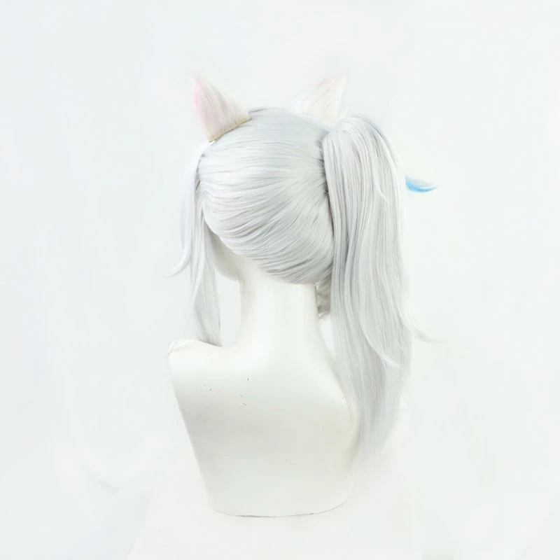 40cm Virtual YouTuber Gawr Gura Cosplay Wig 6 40cm Virtual YouTuber Gawr Gura Cosplay Wig - Image 4