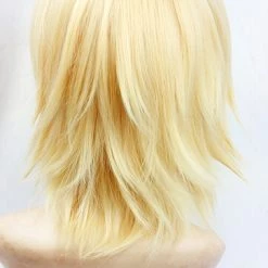 40cm Gold BlazBlue Jin Kisaragi Cosplay Wig -Cosplay Shopper Store COS 066 04