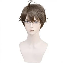 Brown 30cm Stand My Heroes: Piece Of Truth Natsume Haru Cosplay Wig