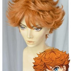 Brown 30cm Magic-kyun Renaissance Rintaro Tatewaki Cosplay Wig
