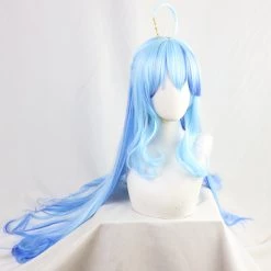 90cm Virtual YouTuber Yukihana Lamy Cosplay Wig