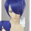 Blue 30cm Magic-kyun Renaissance Aoi Suminomiya Cosplay Wig -Cosplay Shopper Store COS 068 01 7