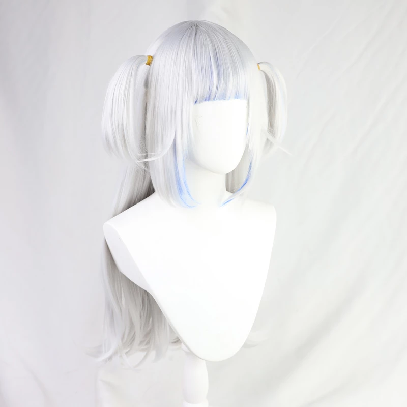 70cm Virtual YouTuber Gawr Gura Cosplay Wig 5 70cm Virtual YouTuber Gawr Gura Cosplay Wig - Image 3