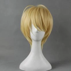 Yellow 30cm Touken Ranbu Yamanbagiri Kunihiro Cosplay Wig