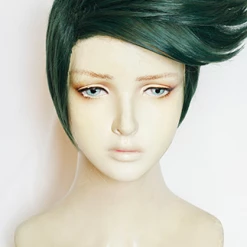 Green 30cm JoJo's Bizarre Adventure: Diamond Is Unbreakable Rohan Kishibe Cosplay Wig -Cosplay Shopper Store COS 071 01 21 1
