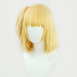 Gold 35cm Virtual YouTuber Watson Amelia Cosplay Wig -Cosplay Shopper Store COS 071 02 36