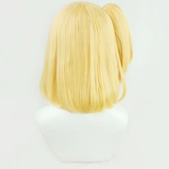 Gold 35cm Virtual YouTuber Watson Amelia Cosplay Wig -Cosplay Shopper Store COS 071 03 23