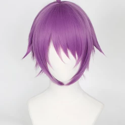Purple 30cm Skate-Leading Stars Izumi Himekawa Cosplay Wig