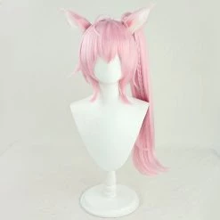 Pink 70cm Virtual YouTuber Hakui Koyori Cosplay Wig