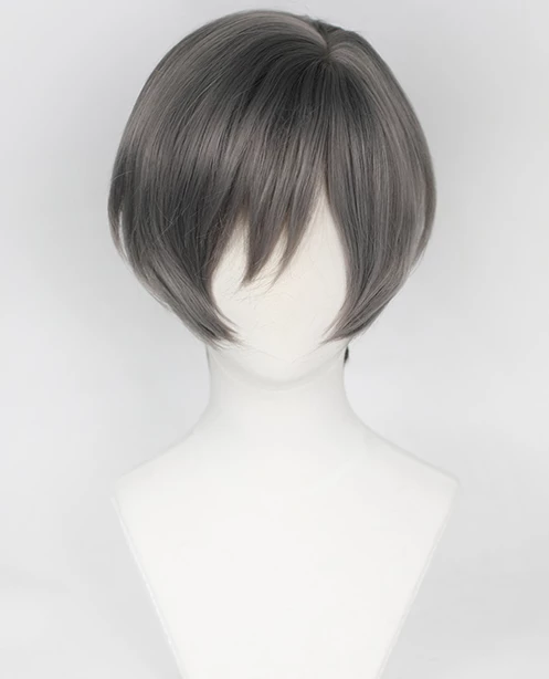Gray 30cm Skate-Leading Stars Tomoyuki Kubota Cosplay Wig 3 Gray 30cm Skate-Leading Stars Tomoyuki Kubota Cosplay Wig