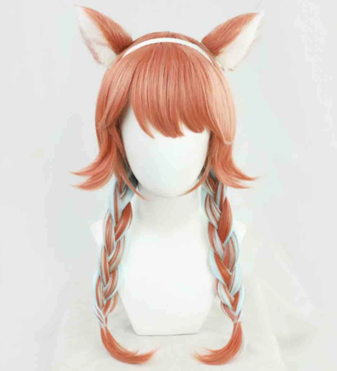 40cm Virtual YouTuber Takanashi Kiara Cosplay Wig 3 40cm Virtual YouTuber Takanashi Kiara Cosplay Wig