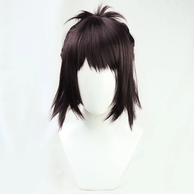 Brown 30cm Attack On Titan: The Final Season Hange Zoe Cosplay Wig 3 Brown 30cm Attack On Titan: The Final Season Hange Zoe Cosplay Wig