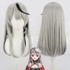 45cm Virtual YouTuber Sakamata Chloe Cosplay Wig 1 45cm Virtual YouTuber Sakamata Chloe Cosplay Wig -Cosplay Shopper Store COS 077 01 81