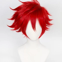 Red 30cm SK8 The Infinity Reki Kyan Cosplay Wig