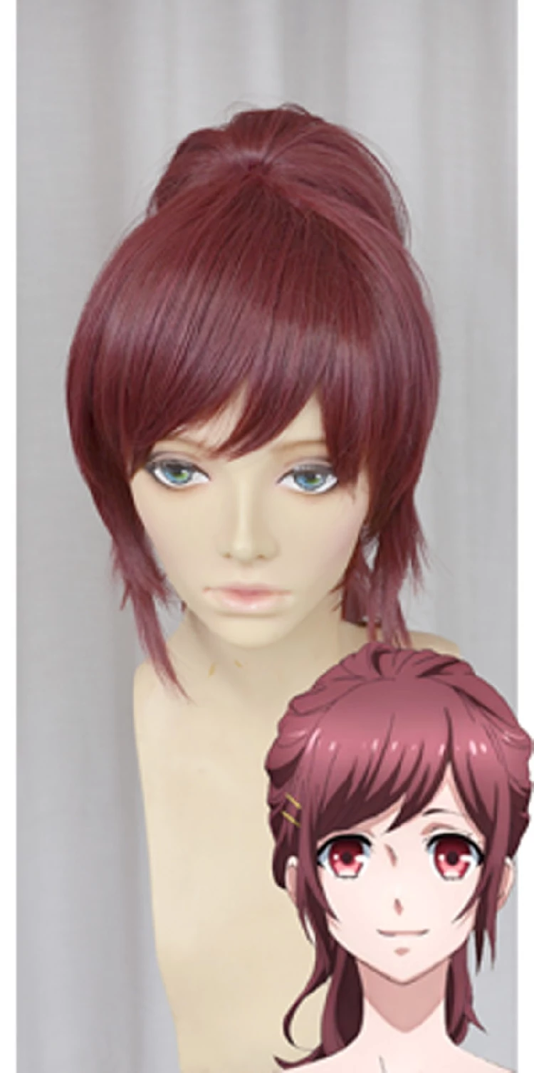 35cm Red B-Project Tsubasa Sumisora Cosplay Wig 3 35cm Red B-Project Tsubasa Sumisora Cosplay Wig