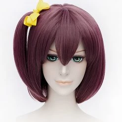 Purple 30cm Celestial Method Nonoka Komiya Cosplay Wig