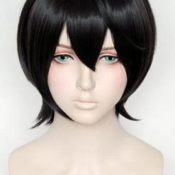 Gray Black 30cm Ensemble Stars Ritsu Sakuma Cosplay Wig