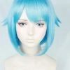 Blue 35cm Ensemble Stars Hajime Shino Cosplay Wig 1 Blue 35cm Ensemble Stars Hajime Shino Cosplay Wig -Cosplay Shopper Store COS 080 01 6