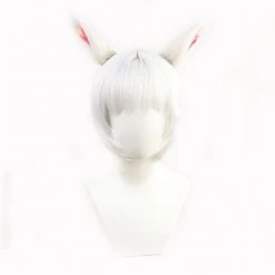 Silver 30cm Final Fantasy XIV Y'shtola Rhul Cosplay Wig