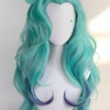 Green And Purple 100cm League Of Legends LOL K/DA Seraphine Cosplay Wig -Cosplay Shopper Store COS 083 01 51